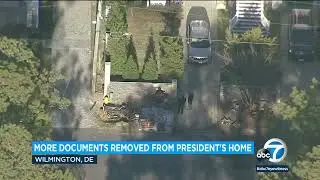 President Biden's home searched by Justice Department, more classified material found