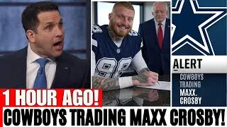 🚨OMG! JUST CONFIRMED! MICAH PARSONS REPLACEMENT! COWBOYS TRADE MAXX CROSBY! DALLAS COWBOYS NEWS