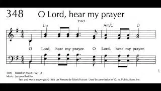O Lord hear my prayer