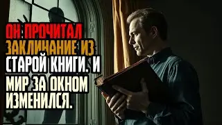 ОН ПРОЧИТАЛ ЗАКЛИНАНИЕ ИЗ СТАРОЙ КНИГИ  И мир за окном изменился