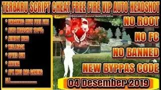 NEW SCRIPT CHEAT FREE FIRE VIP AUTO HEADSHOT!!! WALLHACK NO ROOT NO FC NO BANNED