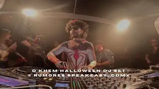 D&rsquo;Khem &ndash; Halloween Set @ Rumores Speakeasy