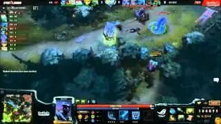 Dota 2 турнирная игра Secret VS HR