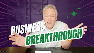 How to experience a BREAKTHROUGH in your real estate business!