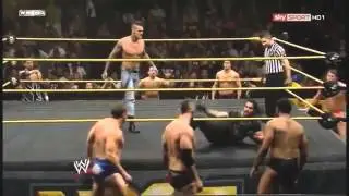 THROWBACK WWE NXT MATCH - SETH ROLLINS vs COREY GRAVES (Lumberjack Match)