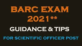 BARC Physics Exam Guidance and Tips ||✓