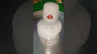 Making lord Shiva idol - with ice |shivaling| #idol#shiv #trending#shorts#shivshankar#bolashankar