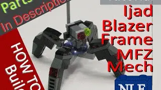 (Учебное пособие) Blazer Ijad Frame MFZ Lego Mecha MOC (с полным списком деталей и номерами деталей!!!!!)