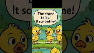 The clever duck and the Talking stone #cuentosinfantiles #facts #story #children #bedtimestories