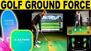 SALTED GOLF INSOLES REVIEW - FIRST LOOK + HOW TO SETUP (Golf Ground Force Tool)