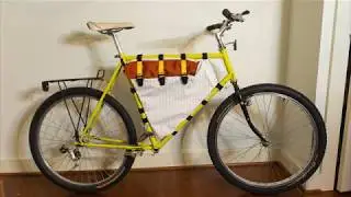 Making a Bikepacking Framebag - In Stop Motion