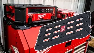 PACKOUT Your ToolBox!! Milwaukee Tool PACKOUT Mounting Plate Uses [Rivet Nuts]
