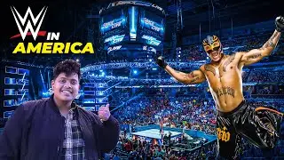 WWE in America 🔥| First Time ❤️ - Irfan's View