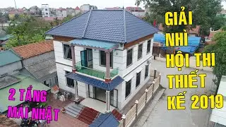 Khám Phá Ngôi Nhà 2 Tầng Mái Nhật Đã Đạt Được Giải Nhì Hội Thi Thiết Kế 2019