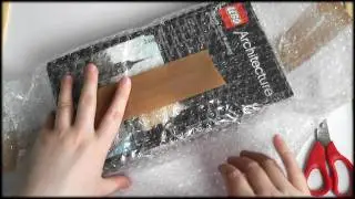12. Silent Unboxing Lego Architecture - SOUNDsculptures (ASMR)