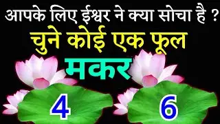 मकर राशि चुने कोई एक नंबर, ईश्वर ने आपके लिए क्या सोचा है,  , makar rashi