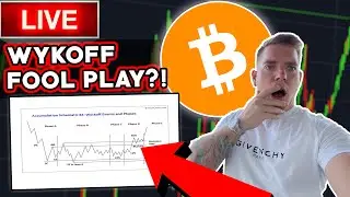🔴 LIVESTREAM 🔴  Bitcoin Wykoff Chart Goes Insane!!! - Bitcoin Live Chart Analysis