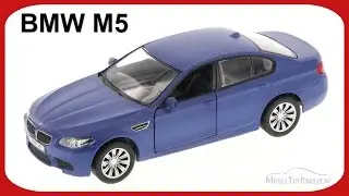 BMW M5, Blue - Showcasts 555004M - 1/36 Scale Collectible Car