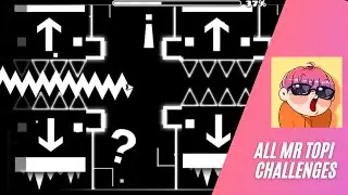 (JITTER CLICK) PASANDO TODOS LOS CHALLENGES IMPOSIBLES DE MRTOPI EN GEOMETRY DASH