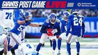 Giants Postgame Live: Giants vs. Cowboys Week 18 | Postgame Recap and Analysis