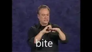 RSS ASL Lesson Glossary - ASL Sign - Bite