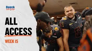 BC Lions Week 15 All Access 🎥 Inside the Locker Room after Ottawa Win!