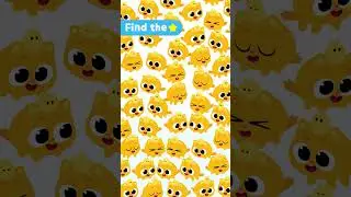 Find the Missing Star ⭐️ #ninimo #pinkfong