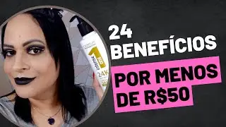 LEAVE-IN CELSO KAMURA INTENSE ONE 24K - 24 BENEF&Iacute;CIOS PRO CABELO @FernandaVasconcelos