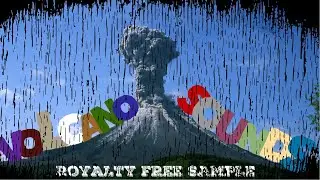 Volcano Sound Effects / Eruption / Quake Rumble Sounds / Royalty Free Sample / No Copyright