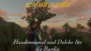 Enshrouded Part64 Obelisk, Trampolin Bauplan, Handtrommel und Dolche für die Bardin