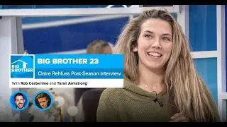 Claire Rehfuss BB23 Post Game Interview RHAP - October 8, 2021