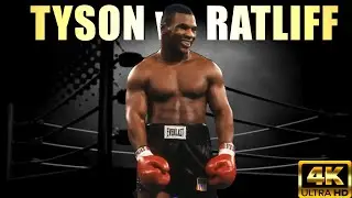 Mike Tyson vs Alfonzo Ratliff | KNOCKOUT Boxing Fight | 4K Ultra HD 