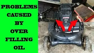Problems Caused By Overfilling Engine Oil On Your Lawnmower