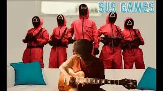 ⚡Shred Time⚡What if squid games had a guitar solo challenge?   by Ashlin Thomas