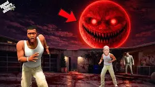 Blood Moon Try to Kill Franklin & Micheal & FRANKLIN'S Father at Los Santos in GTA 5 !