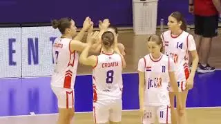 SRBIJA vs HRVATSKA. CELA UTAKMICA KOSARKA, DEVOJKE. 2.KOLO 7.6.2025.Jr. NBA Arena Sport Tournament