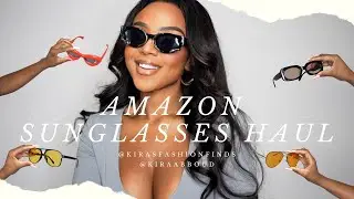 AMAZON SUNGLASSES HAUL // Inspired pieces | don&rsquo;t break the bank