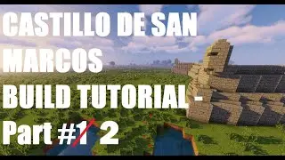 Minecraft - Castillo de San Marcos Build Tutorial - Part #2