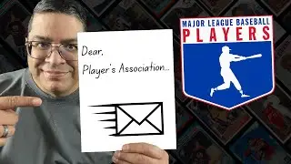 MY LETTER TO THE MLB PLAYER'S ASSOCIATION CONCERNING ROOKIE CARDS!