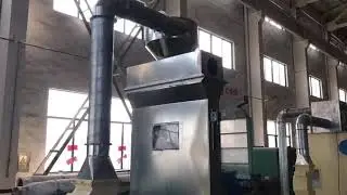Glue free wadding line / wadding plant with electrical oven