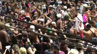 Rua lotada no carnaval de S&atilde;o Jo&atilde;o da Barra 2019