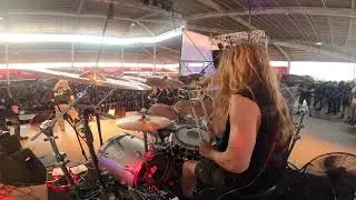 Charlie Koryn - Incantation - Forsaken Mourning of Angelic Anguish Drum Cam Mexico Metal Fest