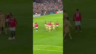 AGGRESSION! Bruno Vs Frenkie De Jong! Man United 2-1 Barcelona