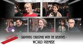 Surviving Christmas with the Relatives - World Premiere interviews - Gemma Whelan, Joely Richardson