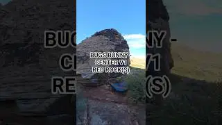 Bugs Bunny - Center V1 | Red Rock(s) Bouldering (Red Spring, South)