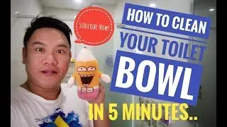 How to Clean your Toilet Bowl in 5 Minutes | Dettol Solution | Zonrox For You and Me