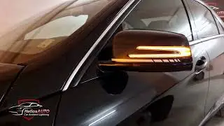 Dynamic turn signal for E class W212