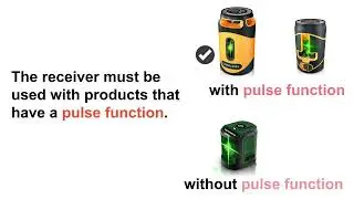 Laser Beam Receiver Level Receiver Detector With Pulsing Line LCD Displ