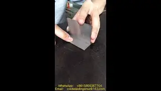 Stainless steel inner right angle welding without blackening and discoloration