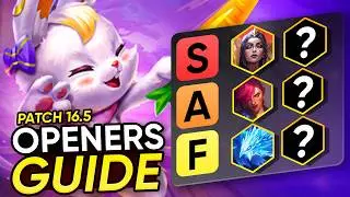 Your Opener Decides Everything in Patch 16.5 | TFT Guide